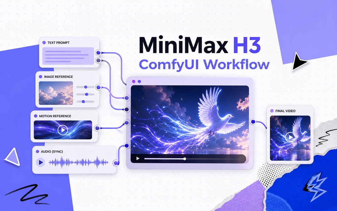 MiniMax H3 ComfyUI example